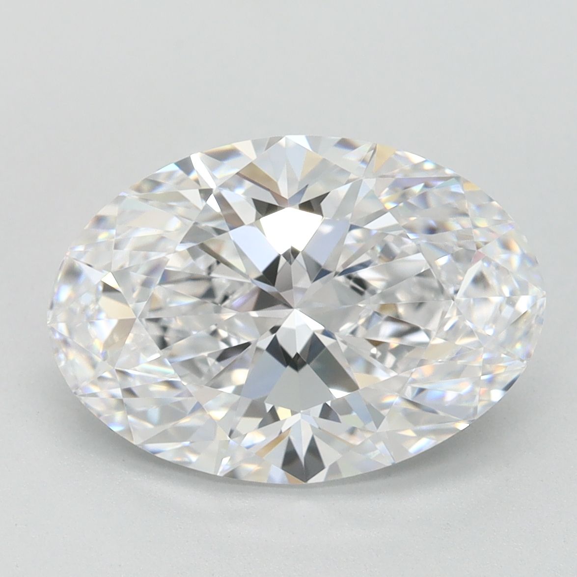 3.25 ct. oval Lab Grown Diamond front image