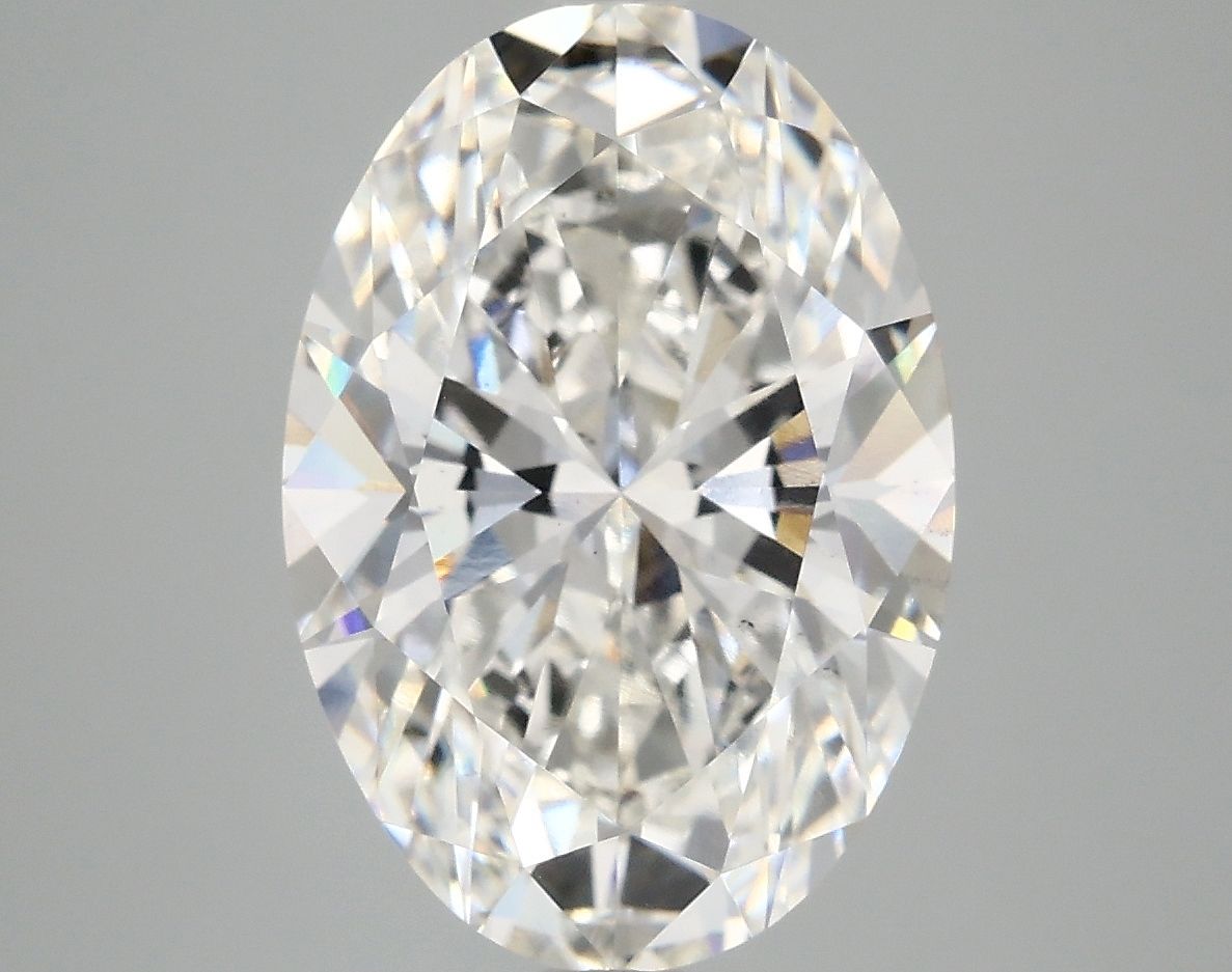 5.07 ct. oval Lab Grown Diamond front image