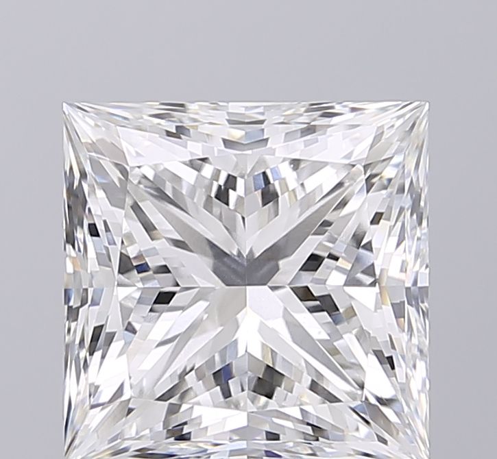 5.04 ct. princess Lab Grown Diamond front image