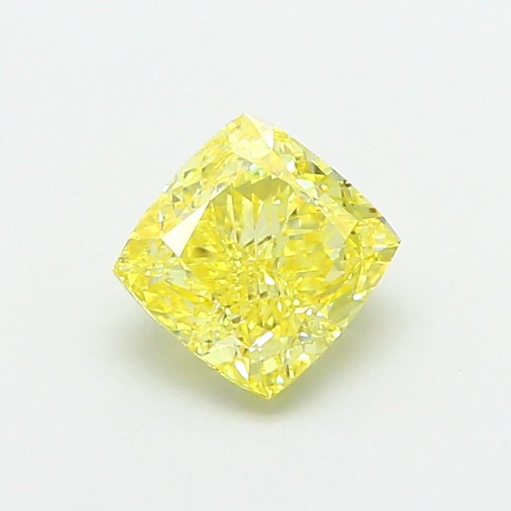 1.05 CT Fancy Intense Yellow CUSHION MODIFIED