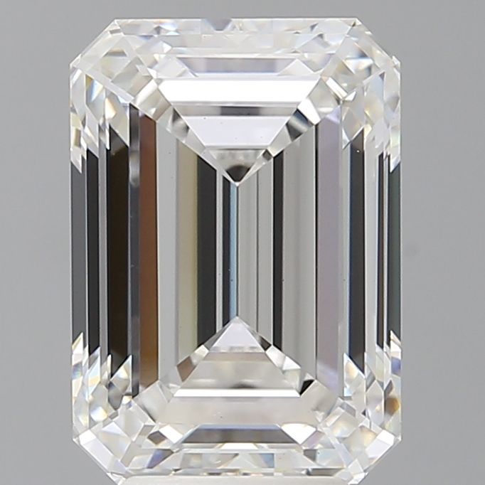 5.04 ct. emerald Lab Grown Diamond front image