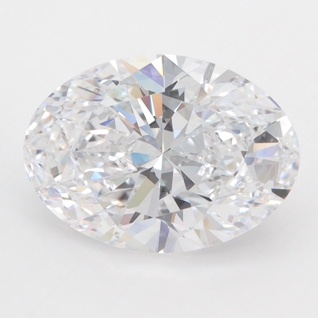 4.30 ct. oval Lab Grown Diamond front image