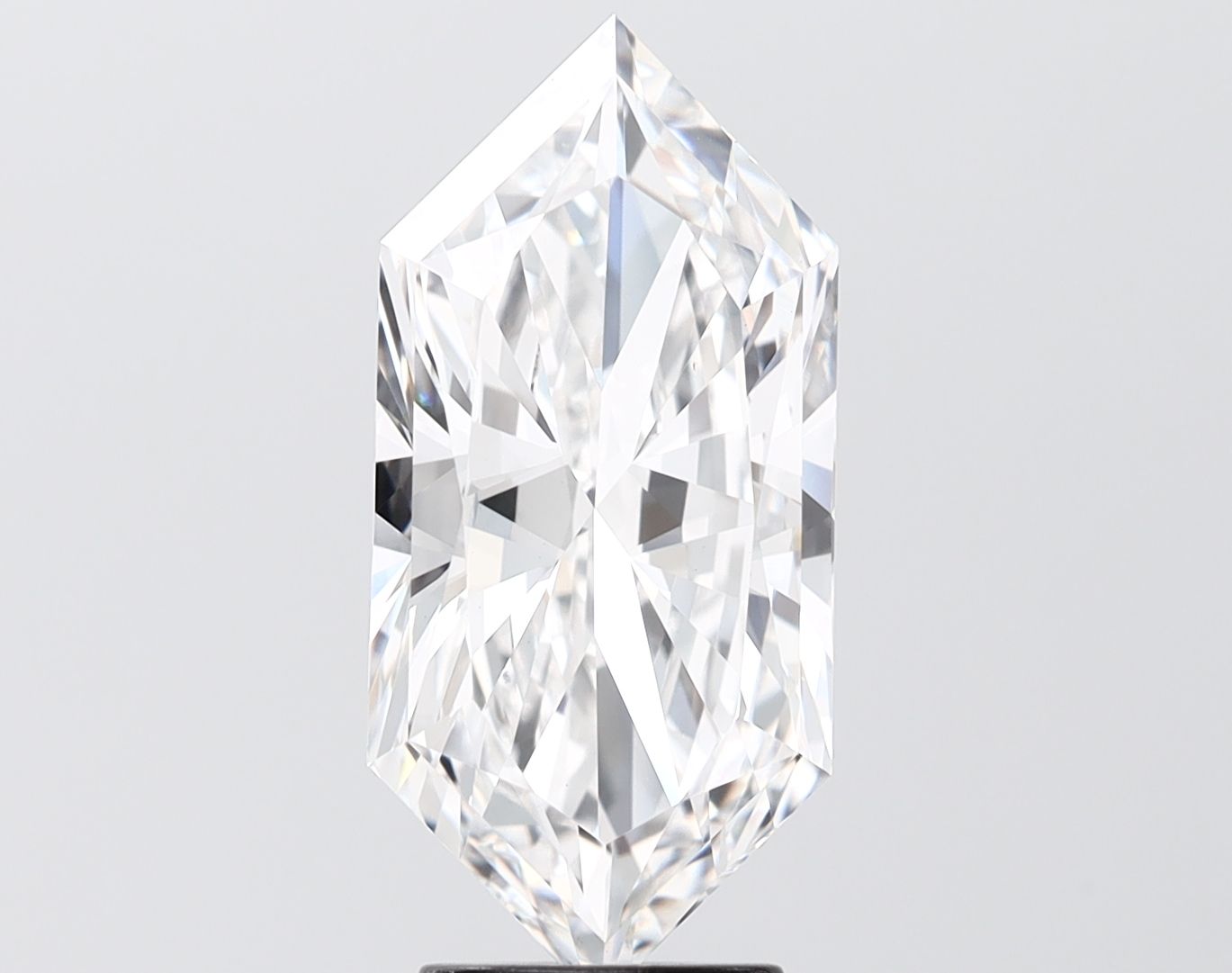 4.07 ct lab-grown Hexagonal Diamond