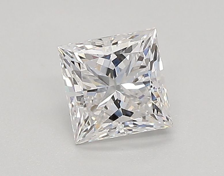 0.72 ct. princess Lab Grown Diamond front image