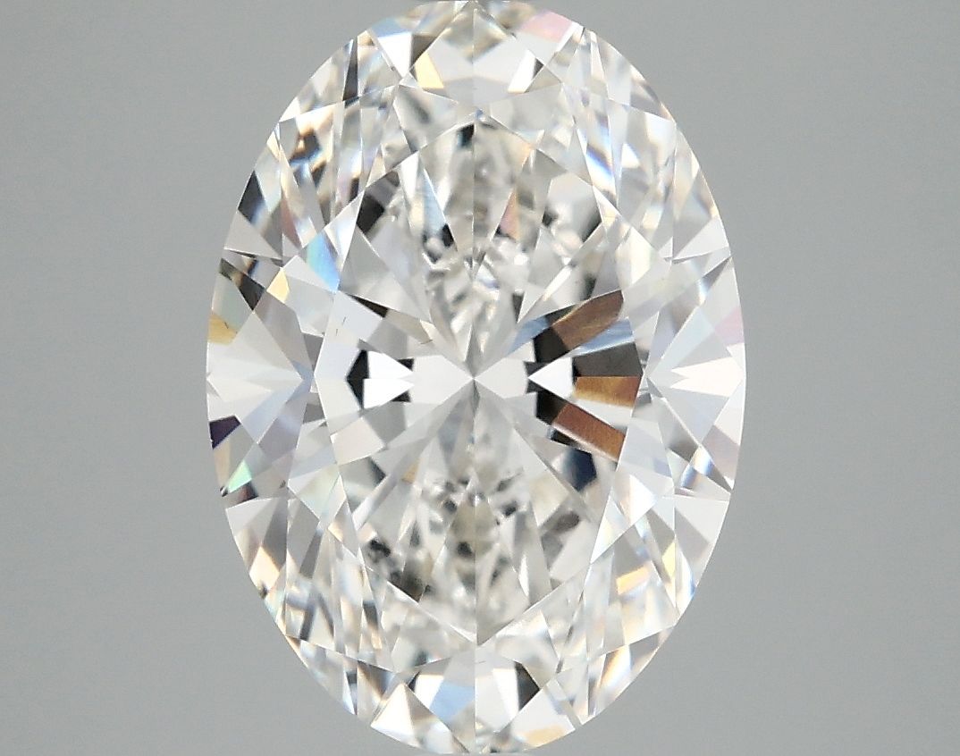 4.07 ct. oval Lab Grown Diamond front image