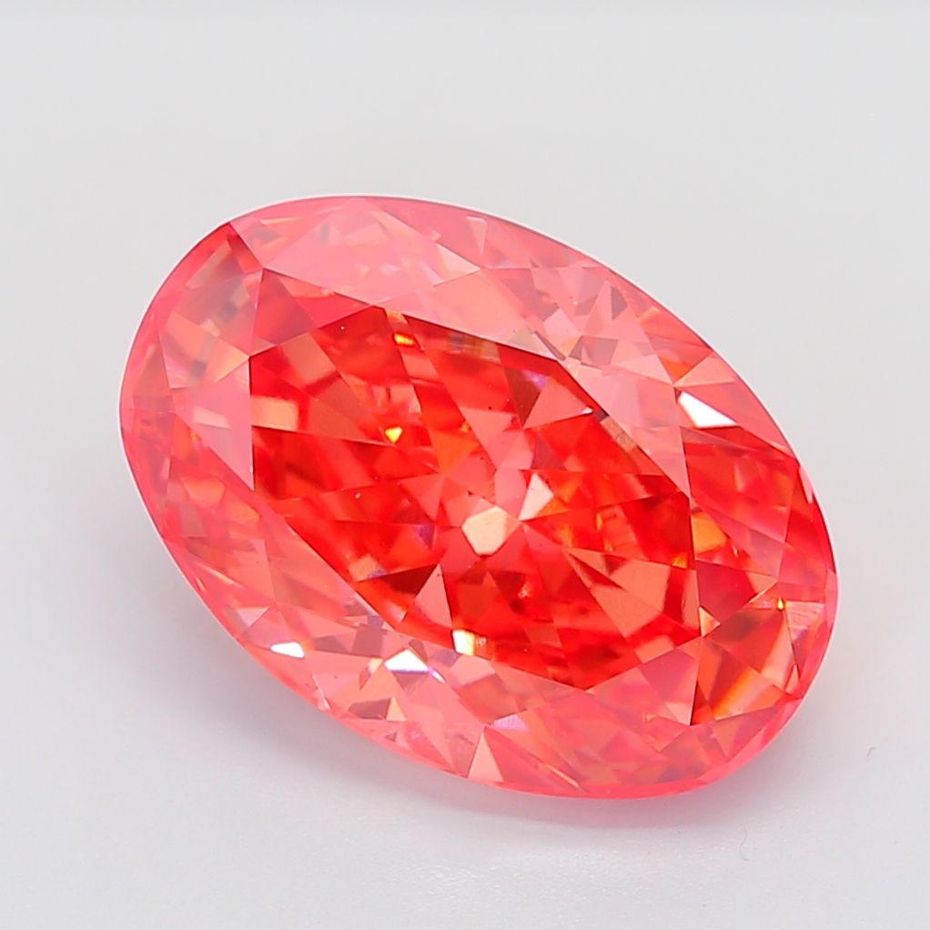 11.19 ct. oval Lab Grown Diamond front image