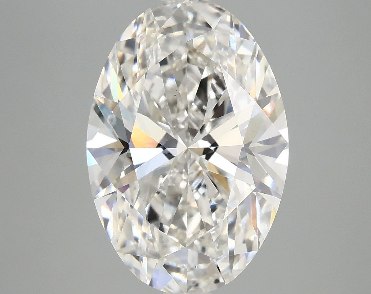 5.04 ct. oval Lab Grown Diamond front image