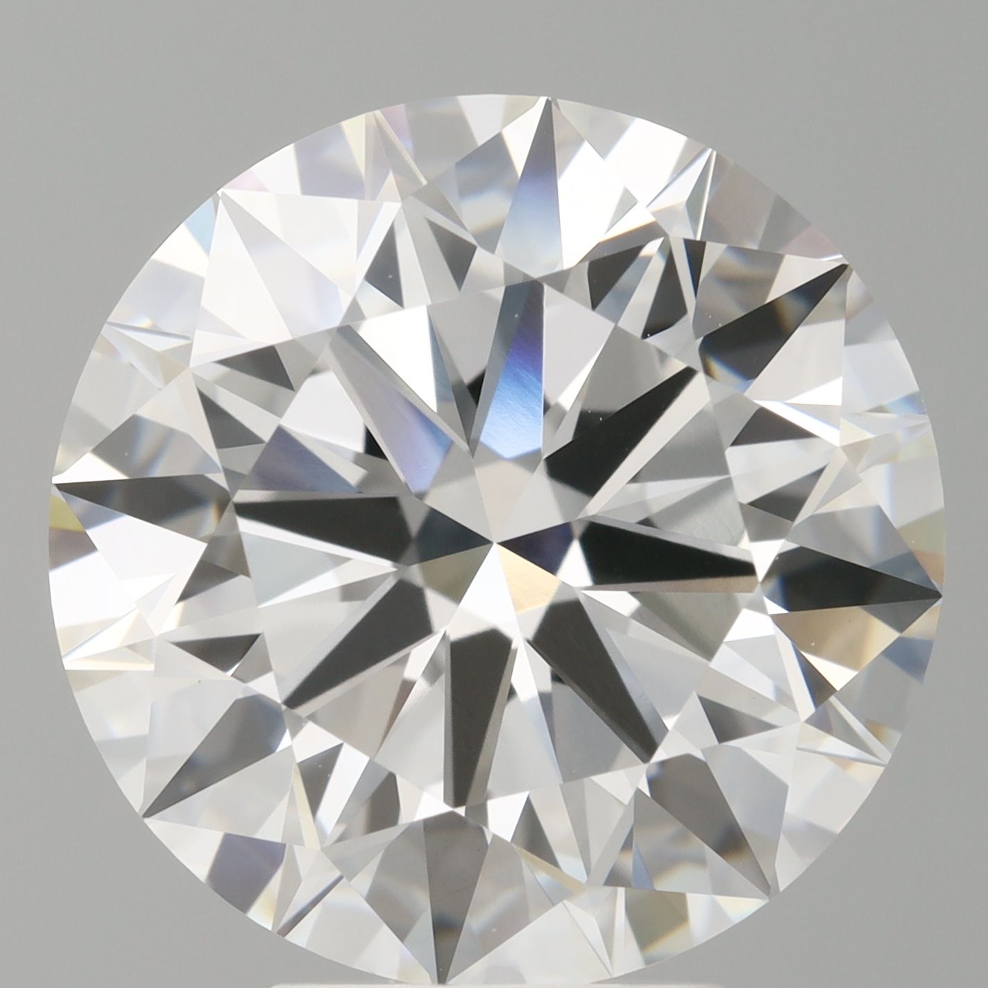 6.08 ct. round Lab Grown Diamond front image