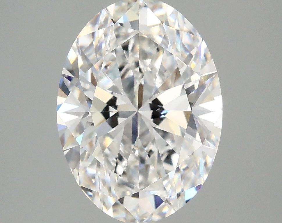 2.92 ct. oval Lab Grown Diamond front image