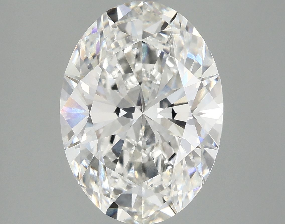 4.10 ct. oval Lab Grown Diamond front image