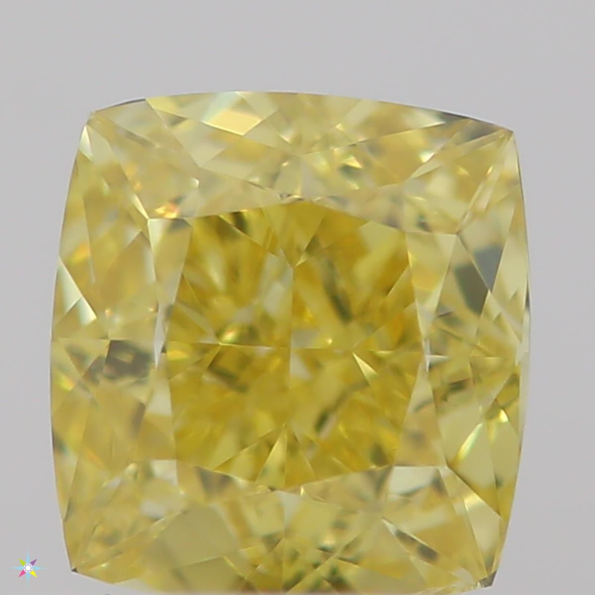 Diament 0.45 ct Fancy Vivid Yellow/VS1