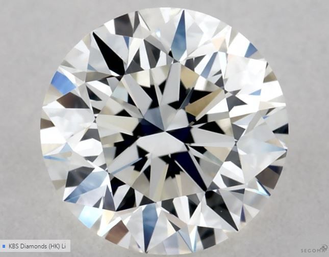 0.57 ct Round diamond