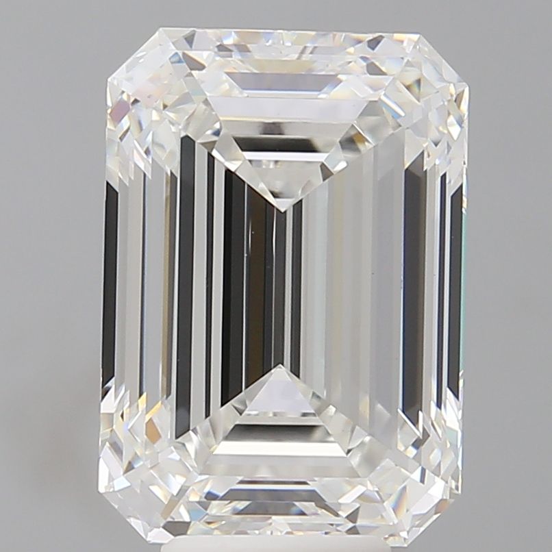 7.54 ct. emerald Lab Grown Diamond front image