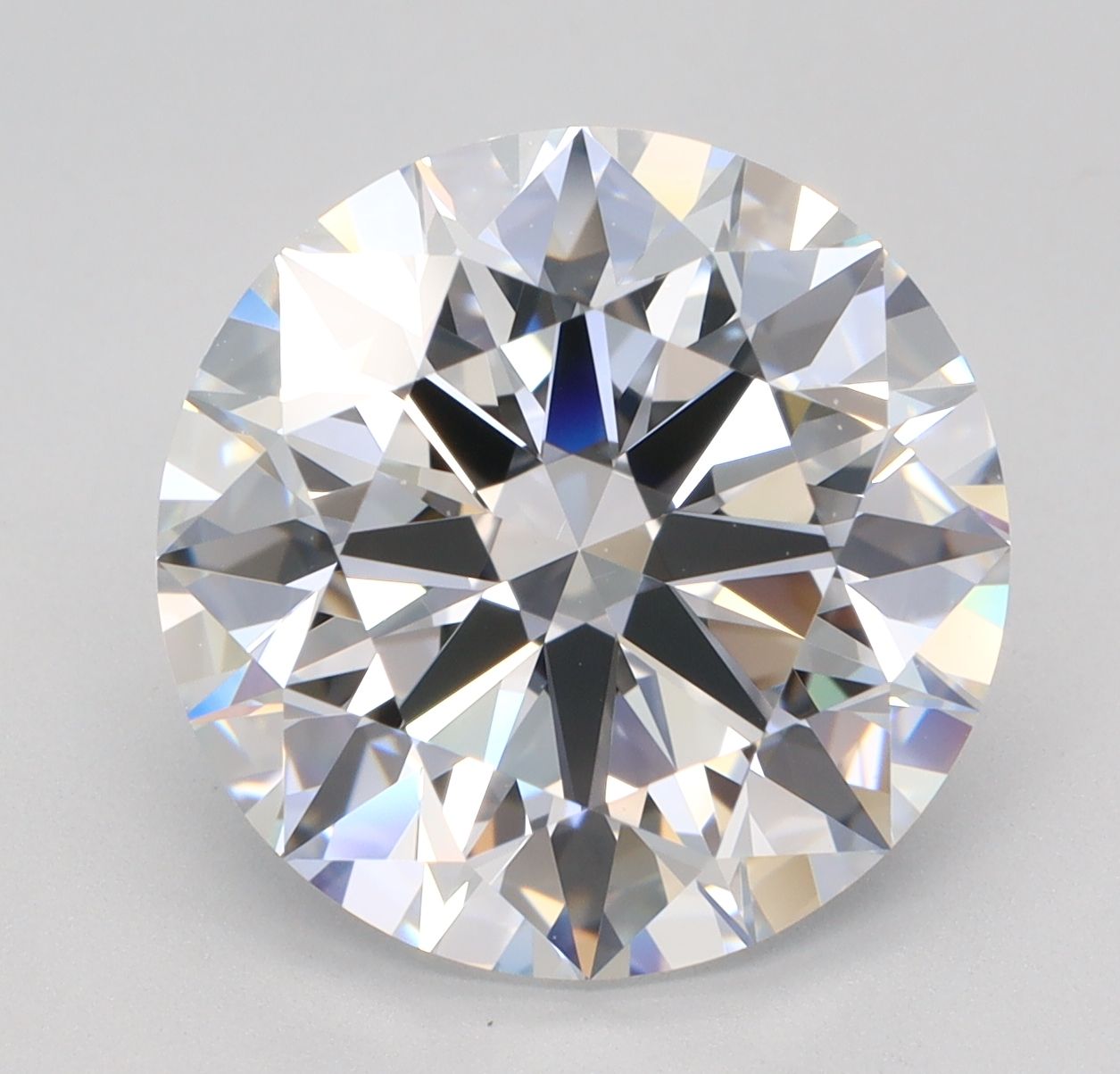 5.20 ct. round Lab Grown Diamond front image