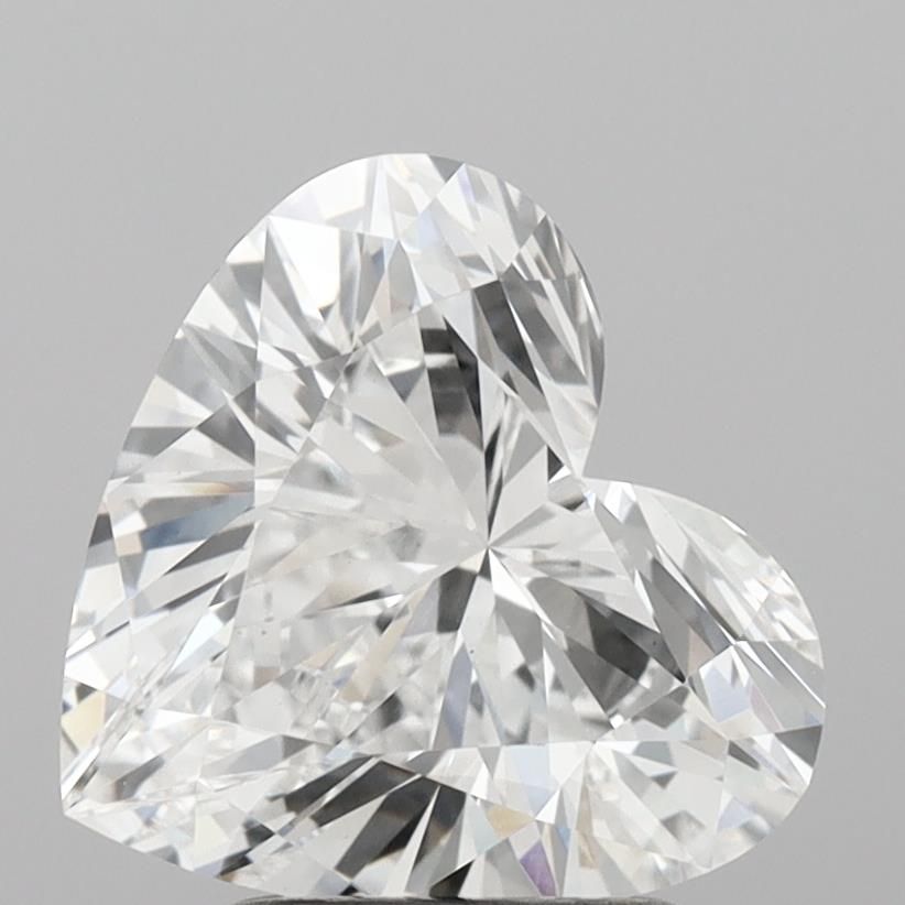 2.42 ct. heart Lab Grown Diamond front image