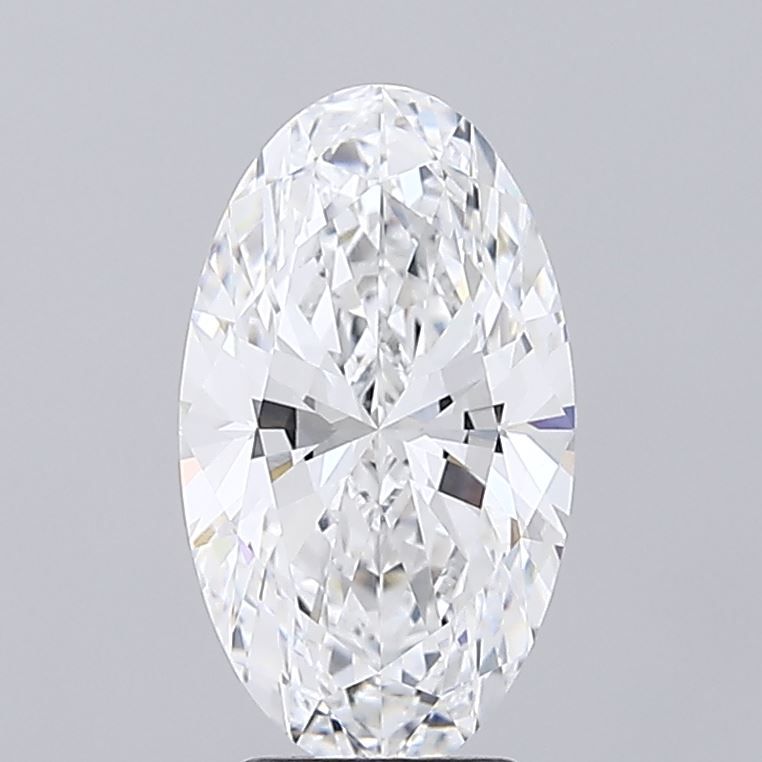 3.87 ct. oval Lab Grown Diamond front image