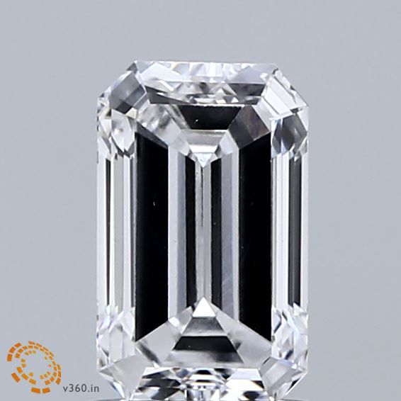 1.46 ct. emerald Lab Grown Diamond front image