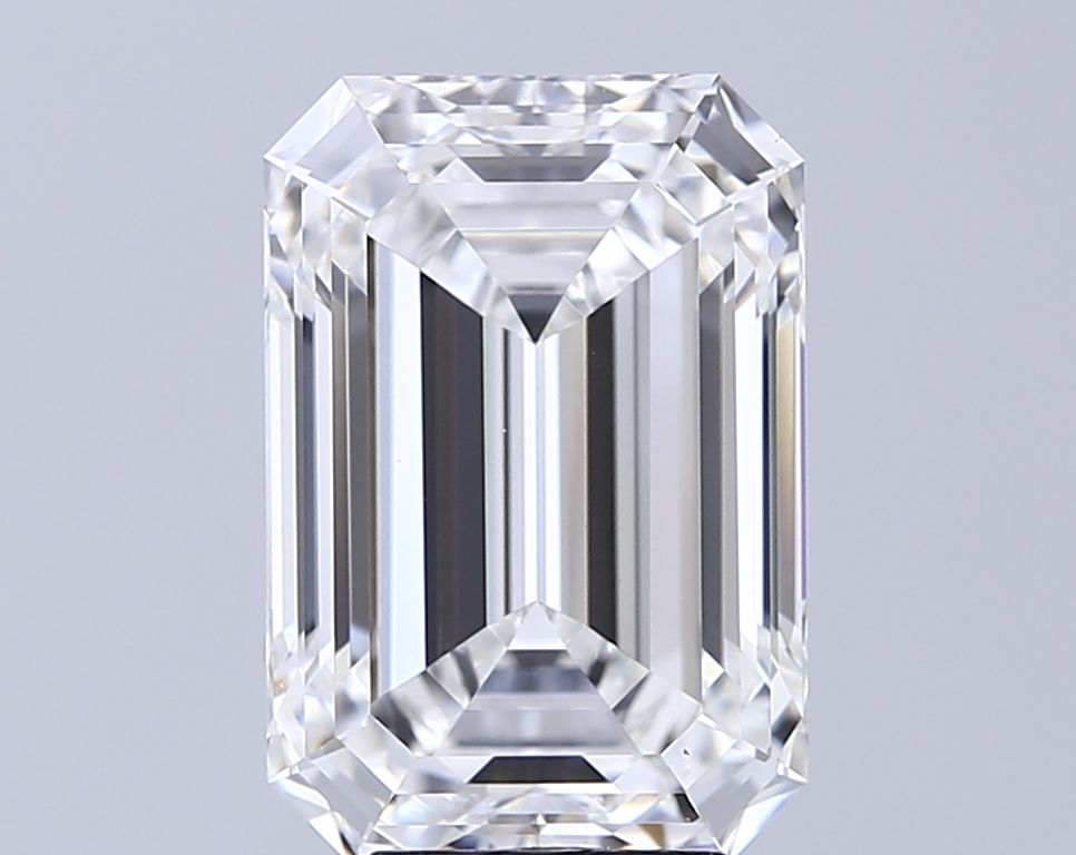6.08 ct. emerald Lab Grown Diamond front image