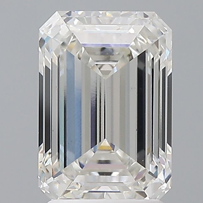 2.54 ct. emerald Lab Grown Diamond front image