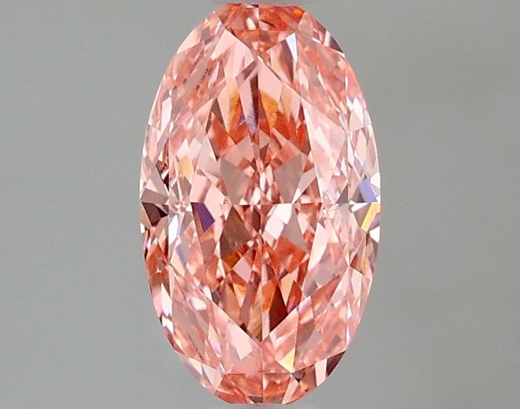 1.35 CT Fancy Vivid Pink OVAL