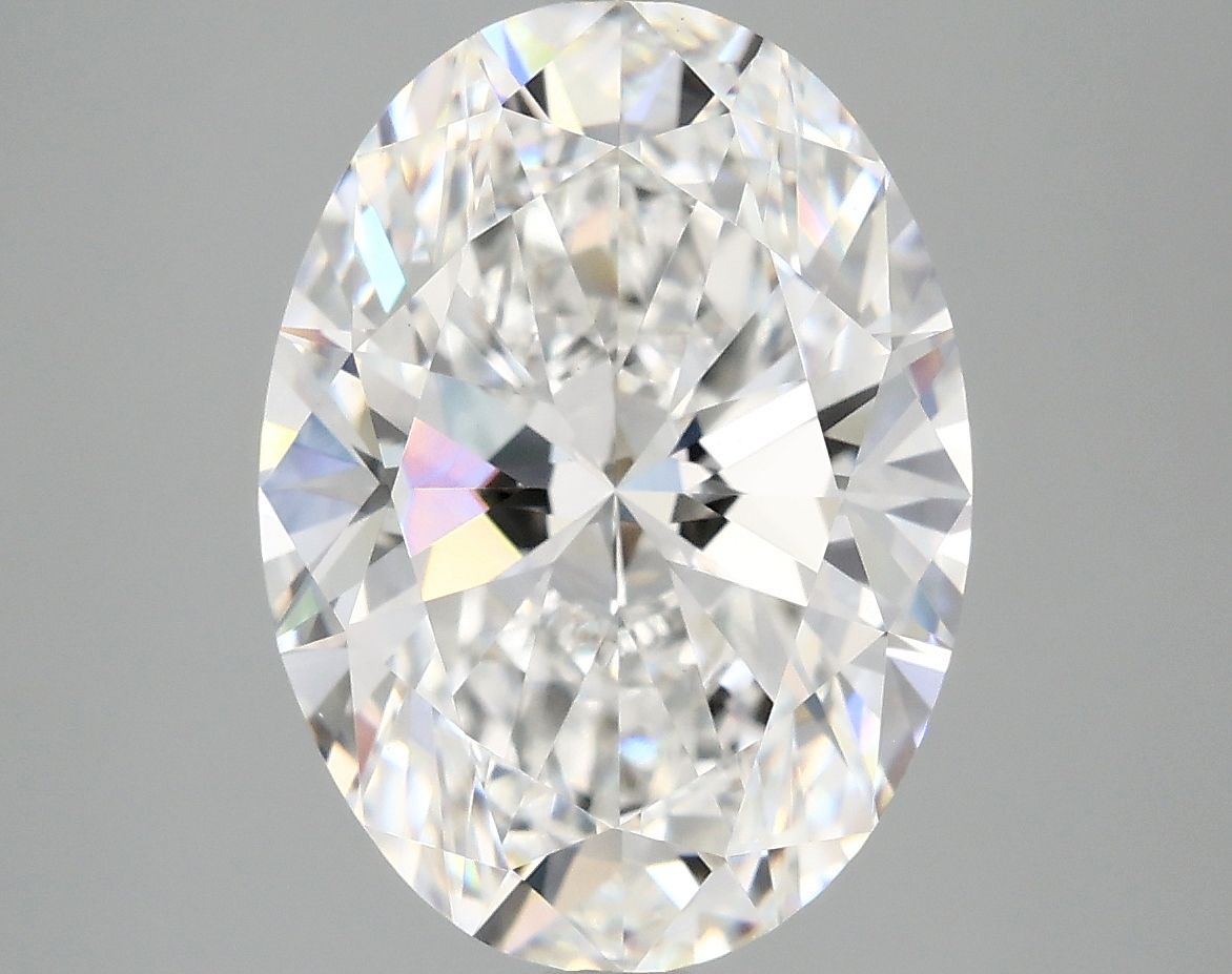 5.00 ct. oval Lab Grown Diamond front image