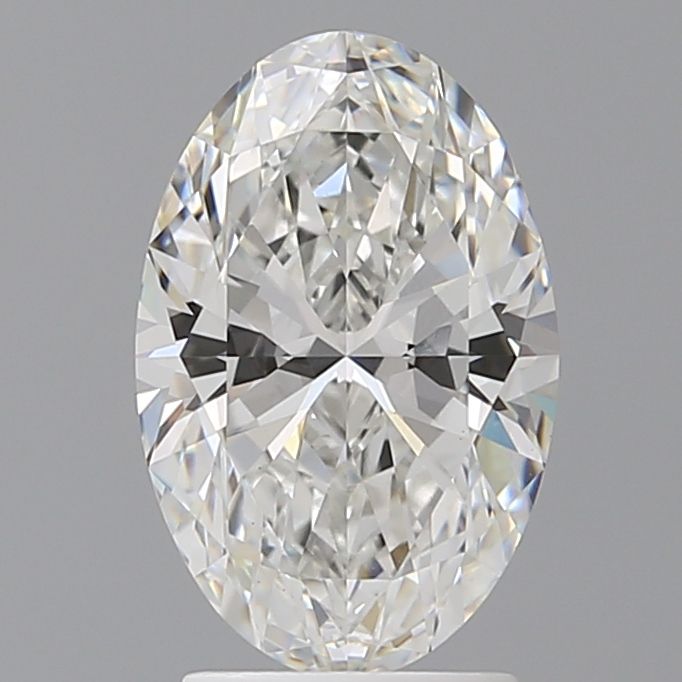 2.57 ct. oval Lab Grown Diamond front image