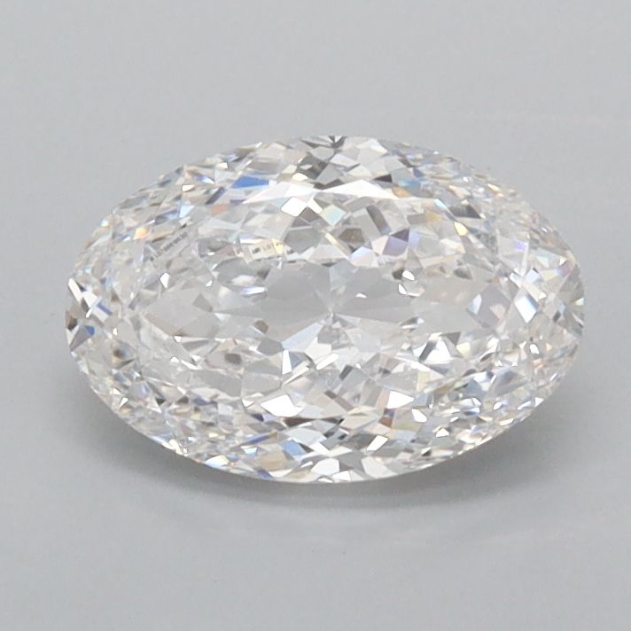 1.10 ct. oval Lab Grown Diamond front image