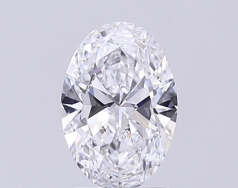 1.52 ct. oval Lab Grown Diamond front image