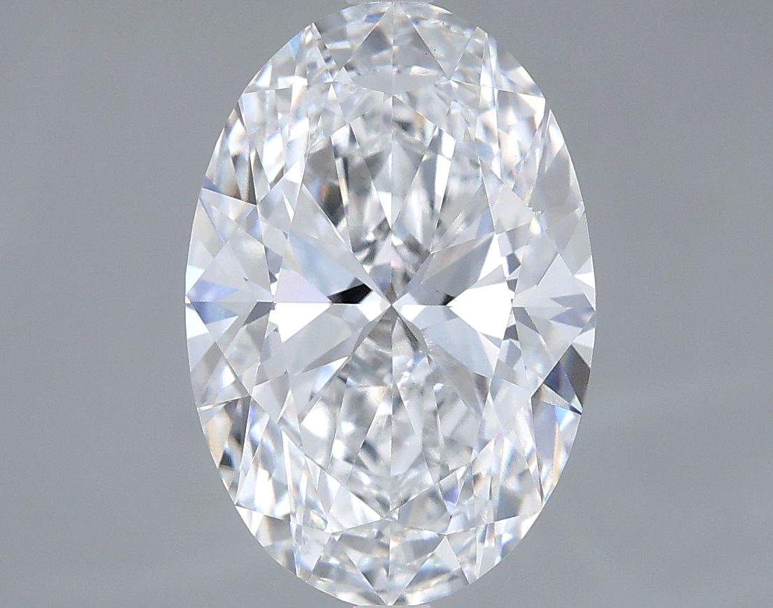 4.07 ct. oval Lab Grown Diamond front image