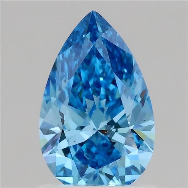1.06 CT Fancy Vivid Blue PEAR