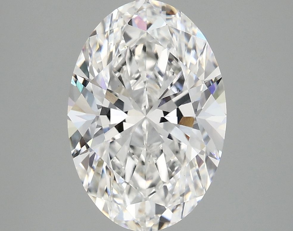 2.87 ct. oval Lab Grown Diamond front image