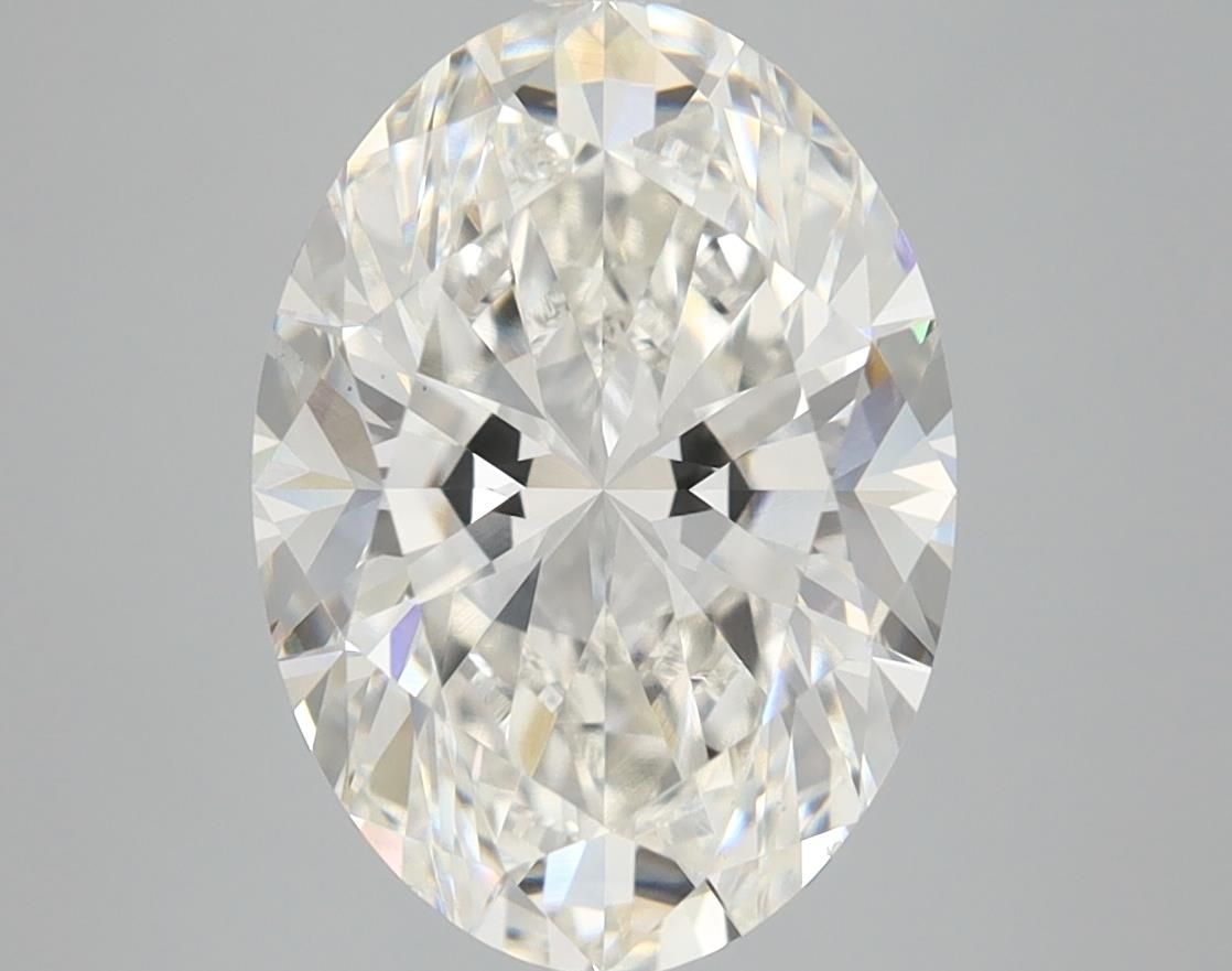 4.07 ct. oval Lab Grown Diamond front image