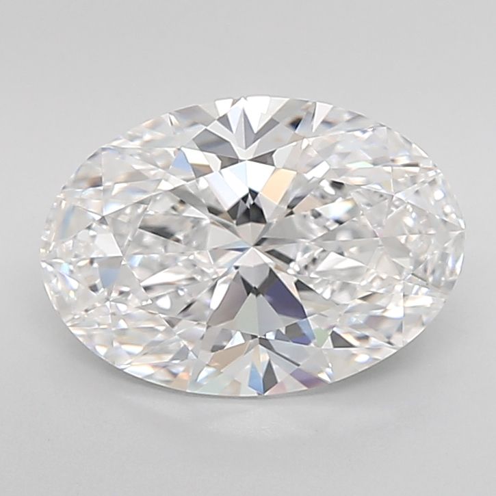 3.73 ct. oval Lab Grown Diamond front image