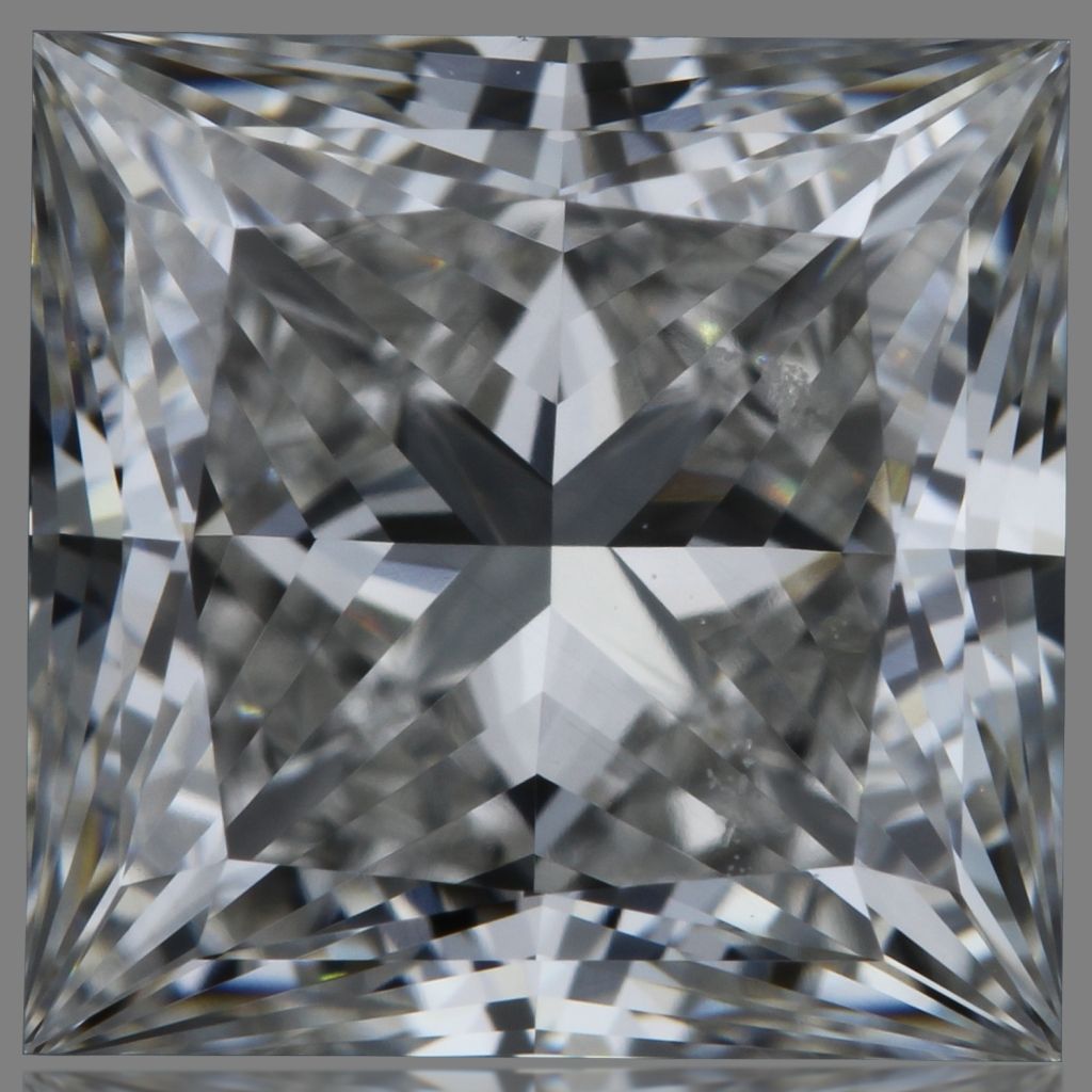 1.92 ct. princess Lab Grown Diamond front image