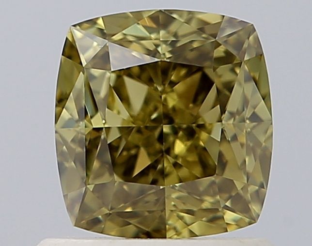 Diament 1.02 ct Fancy Deep Brownish Greenish Yellow/VVS2