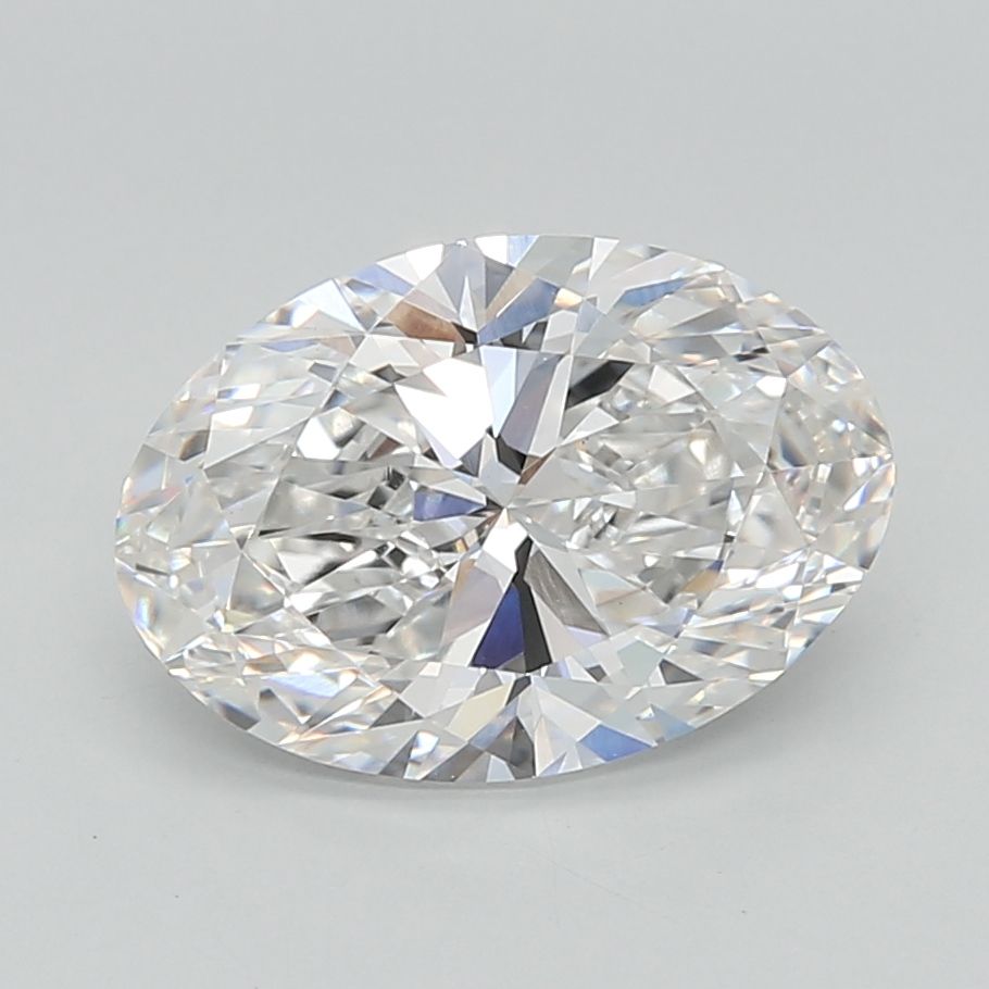 4.07 ct. oval Lab Grown Diamond front image