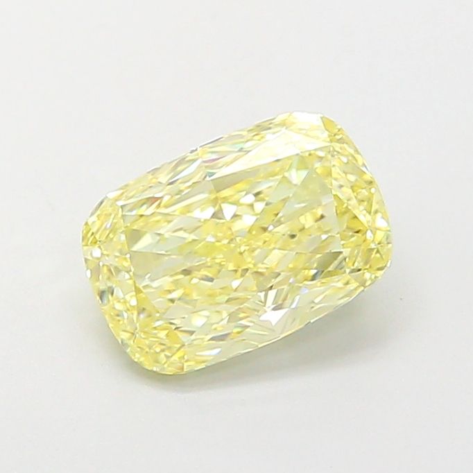 1.19 CT Fancy Yellow CUSHION MODIFIED