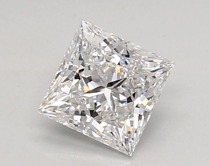0.92 ct lab-grown Princess Diamond