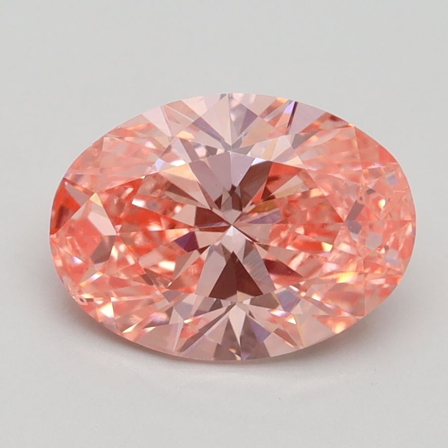 2.01 ct. oval Lab Grown Diamond front image
