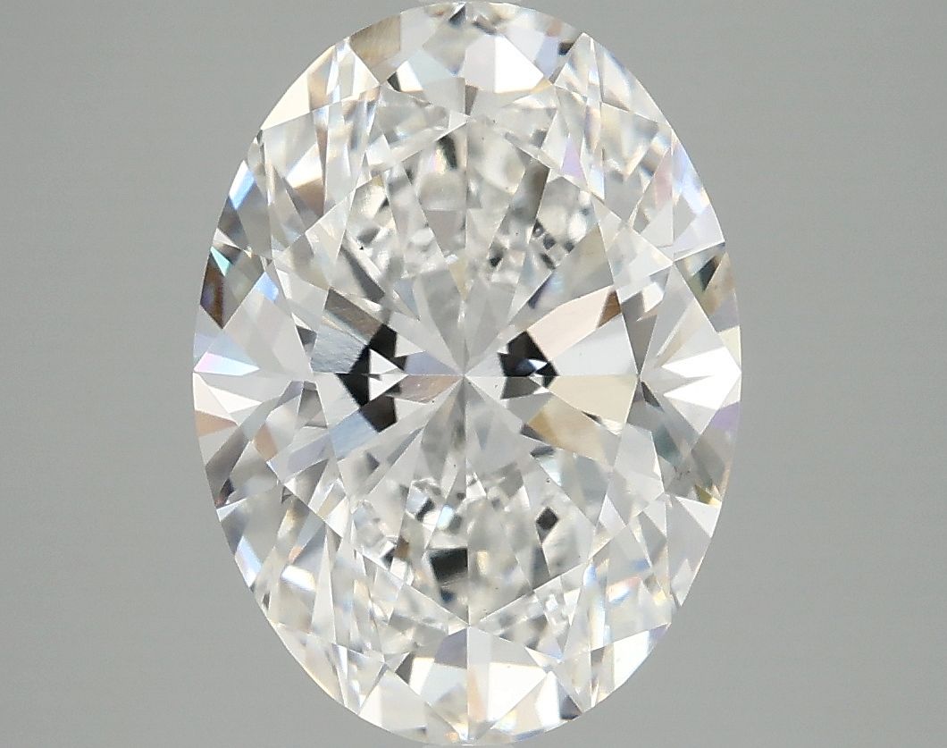4.07 ct. oval Lab Grown Diamond front image