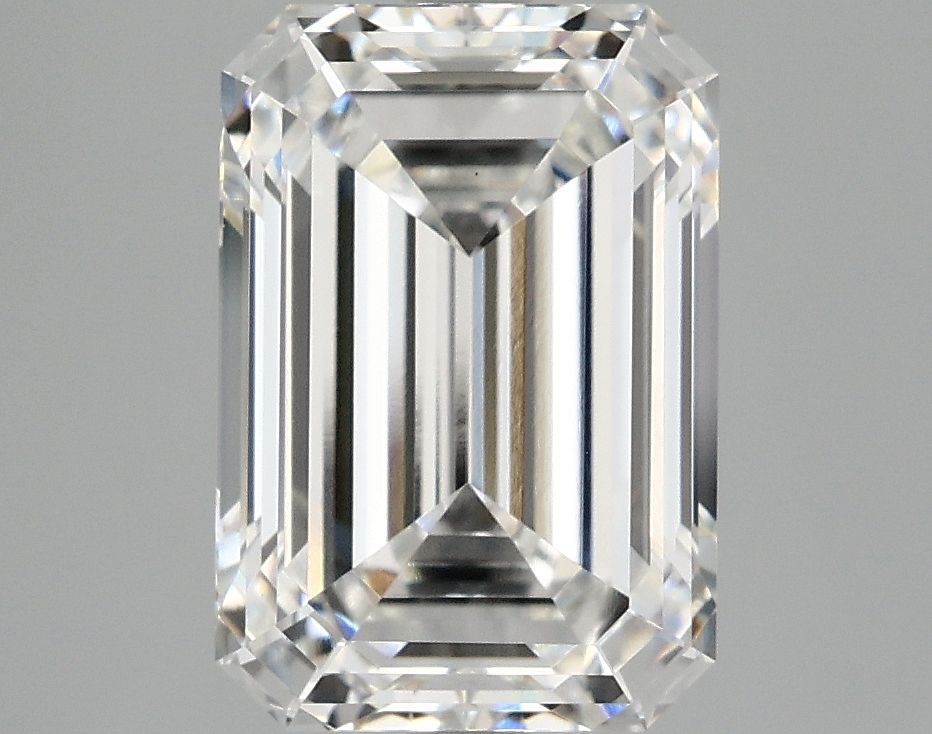 3.74 ct. emerald Lab Grown Diamond front image