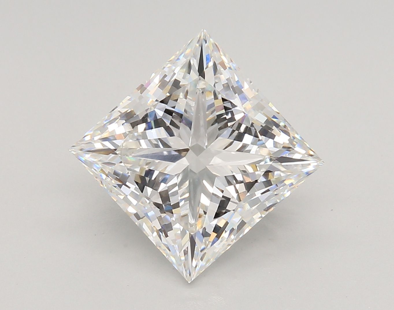 5.60 ct. princess Lab Grown Diamond front image