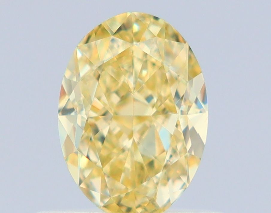 Diament 0.64 ct Fancy Yellow/VS1