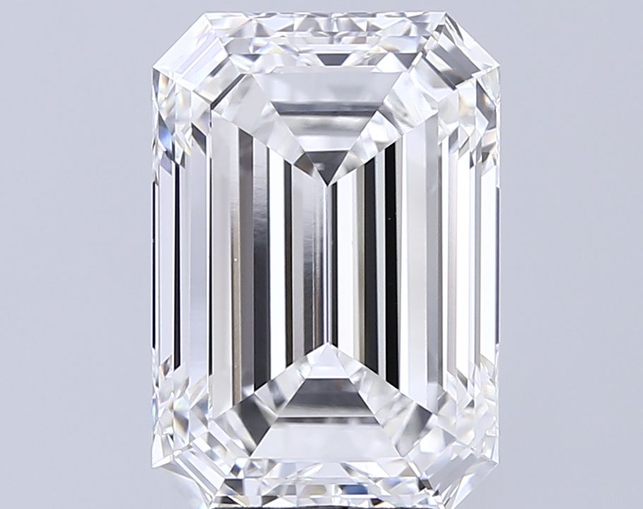 6.09 ct. emerald Lab Grown Diamond front image