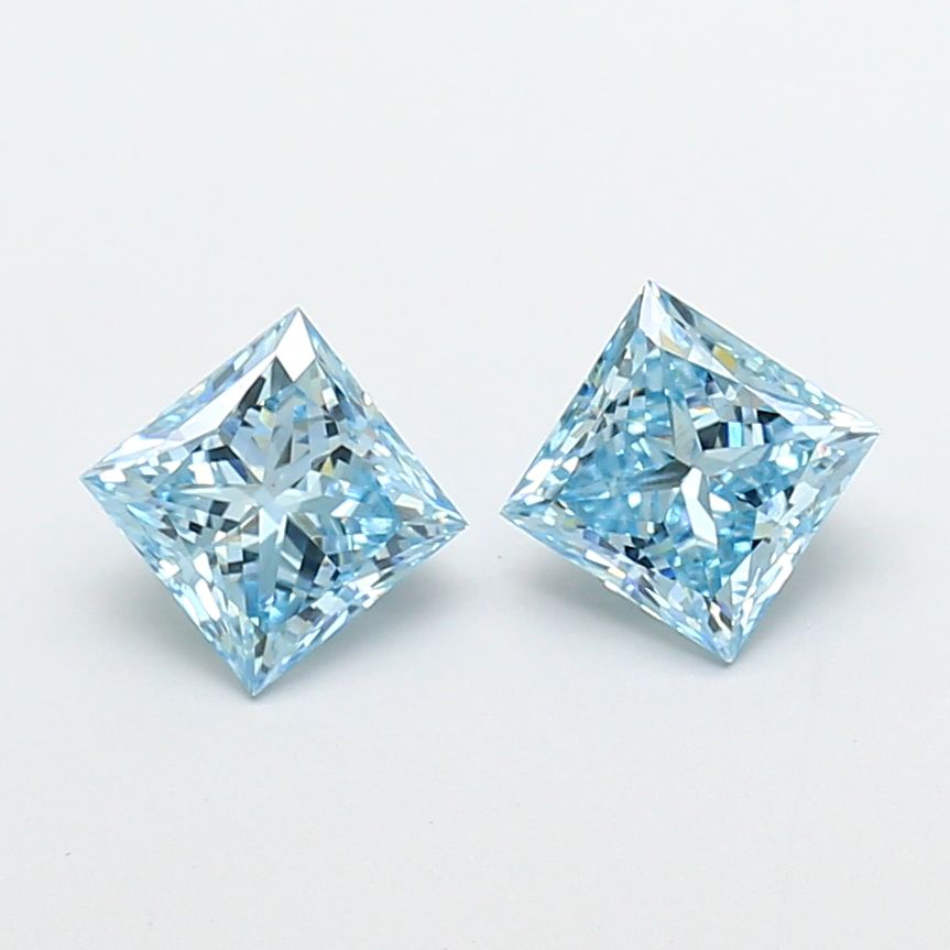 1.03 CT Fancy Intense Blue PRINCESS