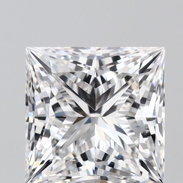 1.56 ct. princess Lab Grown Diamond front image