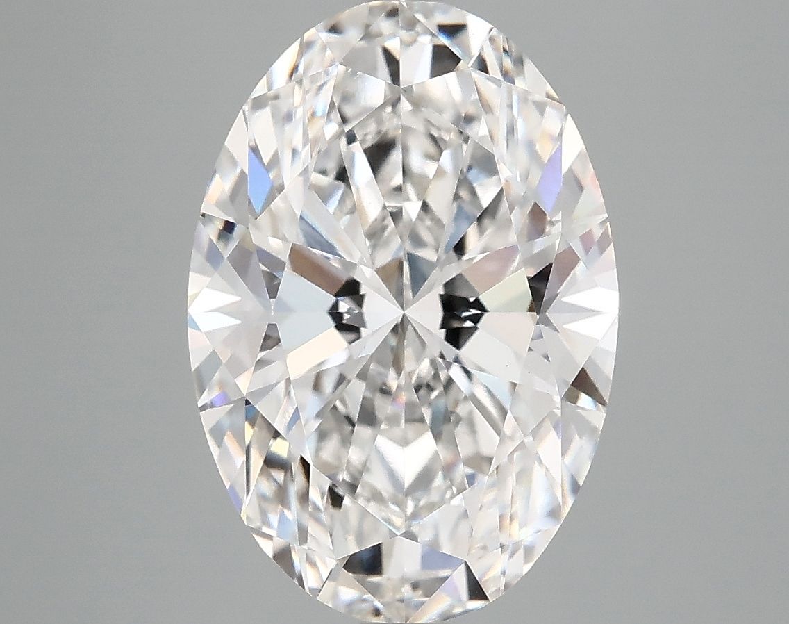 5.09 ct. oval Lab Grown Diamond front image