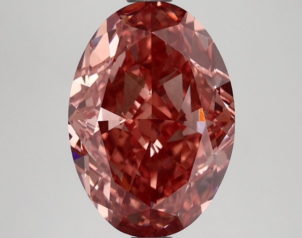 3.39 ct. oval Lab Grown Diamond front image