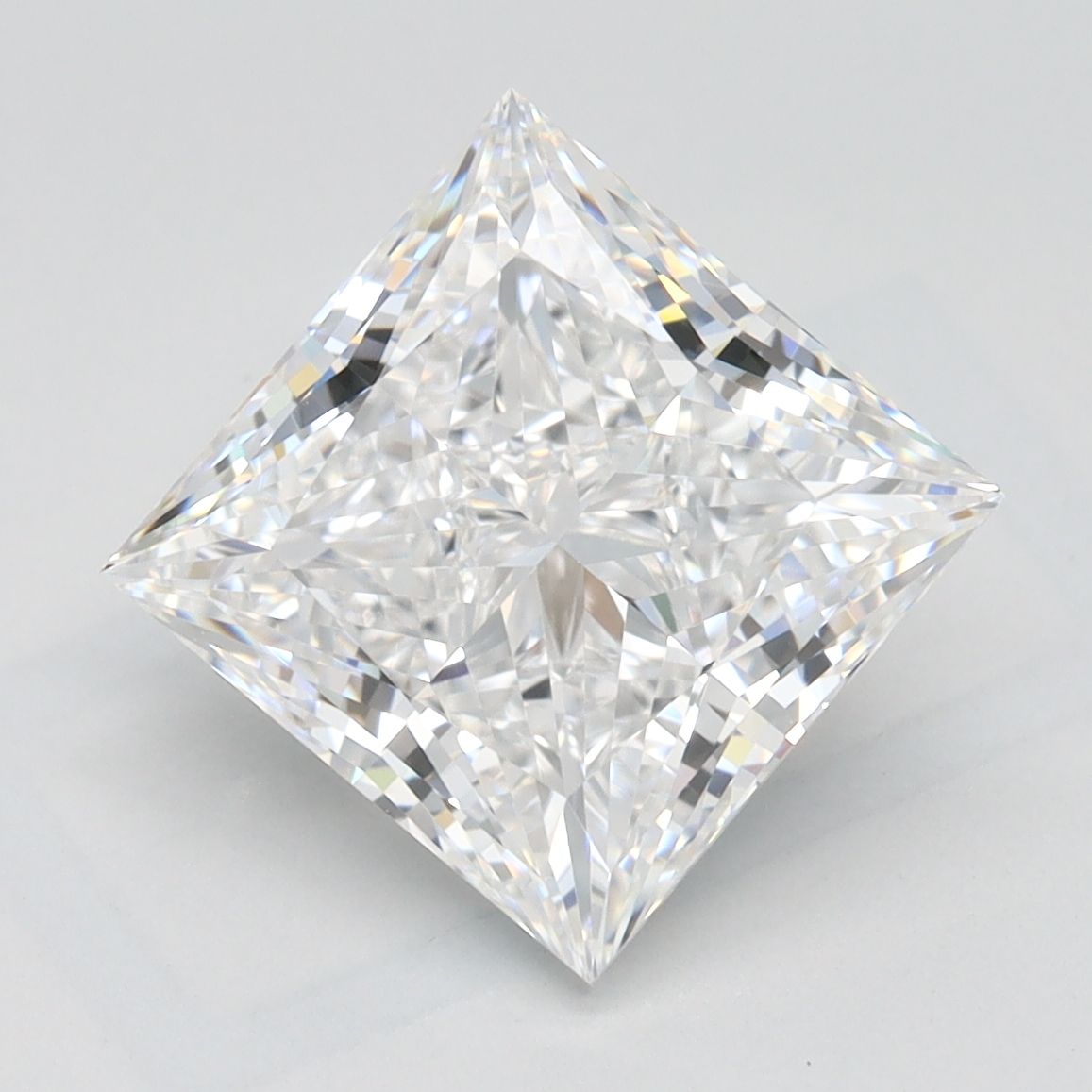 3.23 ct. princess Lab Grown Diamond front image