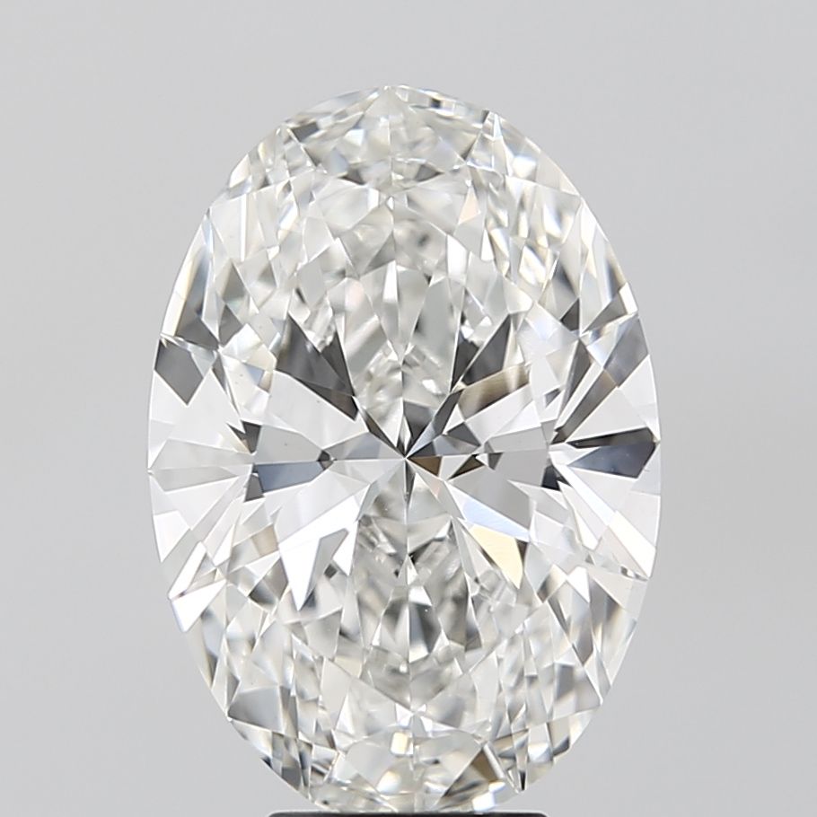 5.52 ct. oval Lab Grown Diamond front image